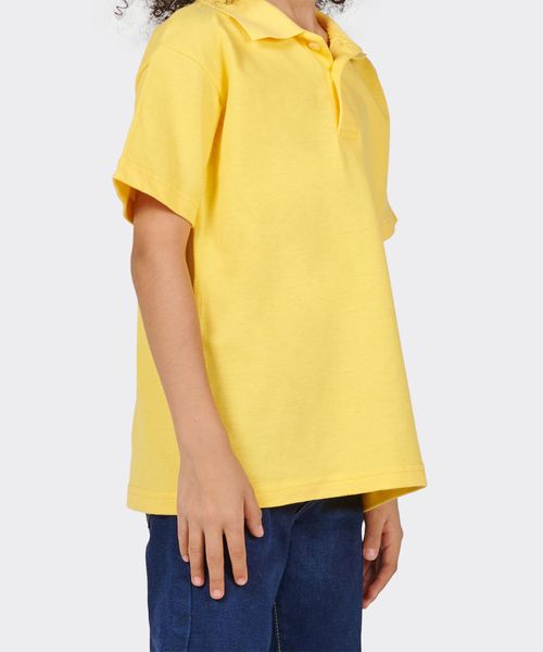 Playera Polo Manga Corta Pique de  Niño Infantil