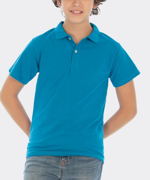 Playera Polo Manga Corta  de  Niño Juvenil