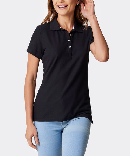 Playera Polo Manga Corta Supreme de  Dama