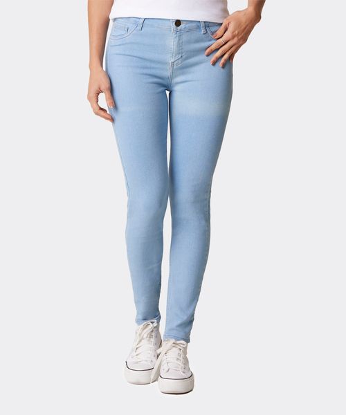 Jeans Básicos de  Mezclilla Dama