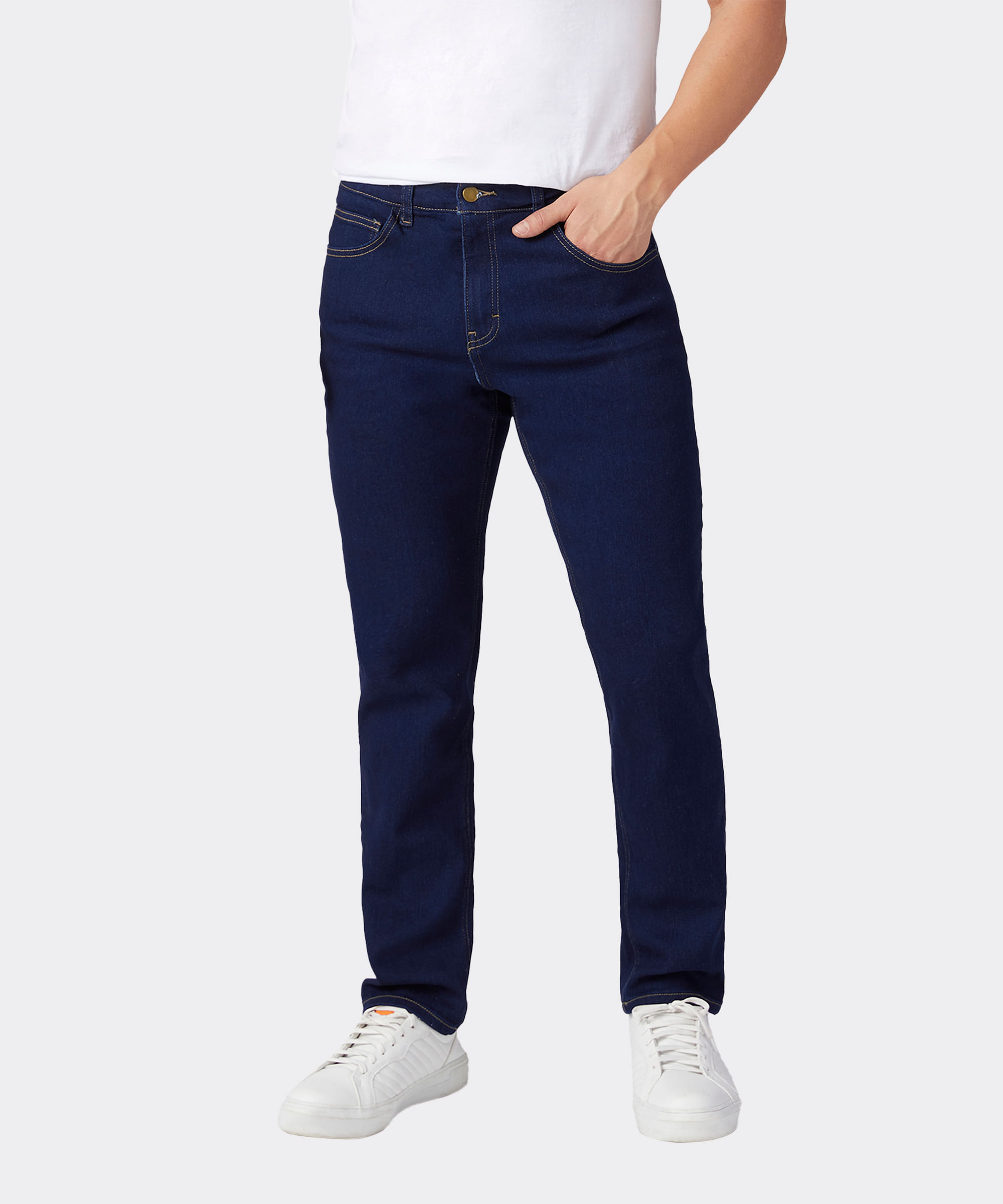 Jeans Básicos de Mezclilla Caballero Optima