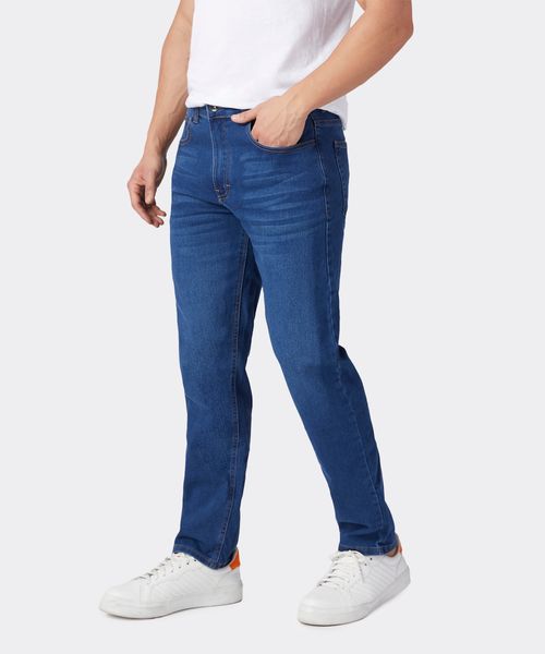 Jeans Básicos de  Mezclilla Caballero