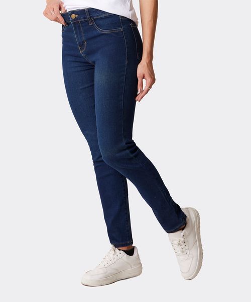 Jeans Básicos de  Mezclilla Dama