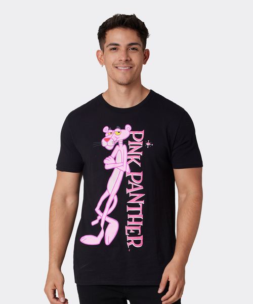 Playera de Licencia Pink Panter de  Caballero