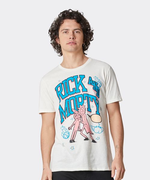 Playera de Licencia Rick and Morty de  Caballero