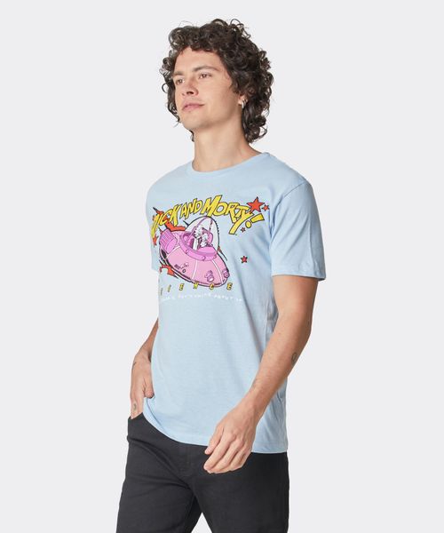 Playera de Licencia Rick and Morty de  Caballero