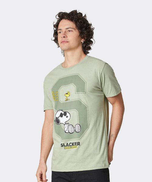 Playera de Licencia Snoopy de  Caballero