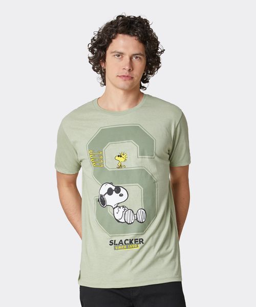Playera de Licencia Snoopy de  Caballero