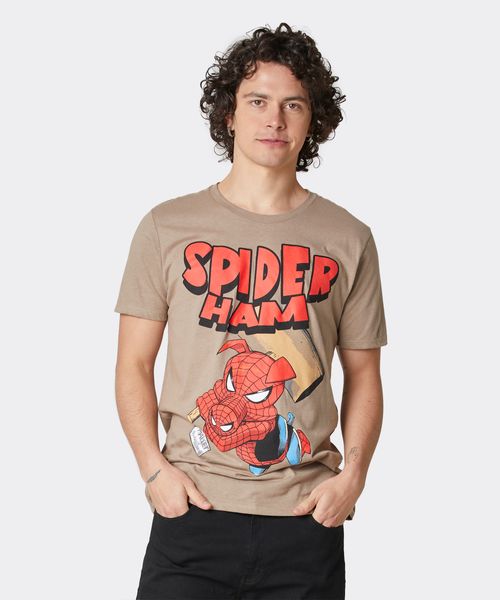 Playera de Licencia Marvel de  Caballero