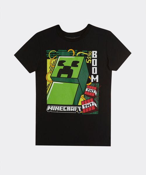 Playera de Licencia Minecraft de  Niño Juvenil