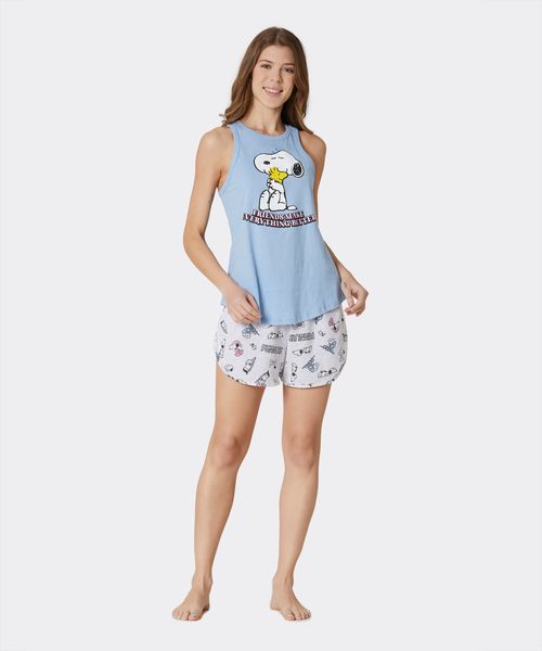 Set Pijama  Snoopy de  Dama