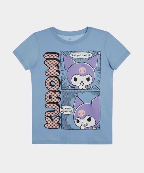 Playera de Licencia Kuromi de  Niña Juvenil