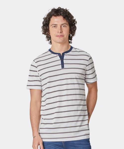 Playera Henley  de  Caballero