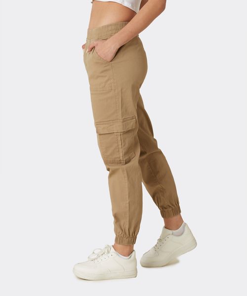 Jogger de Gabardina  de  Dama
