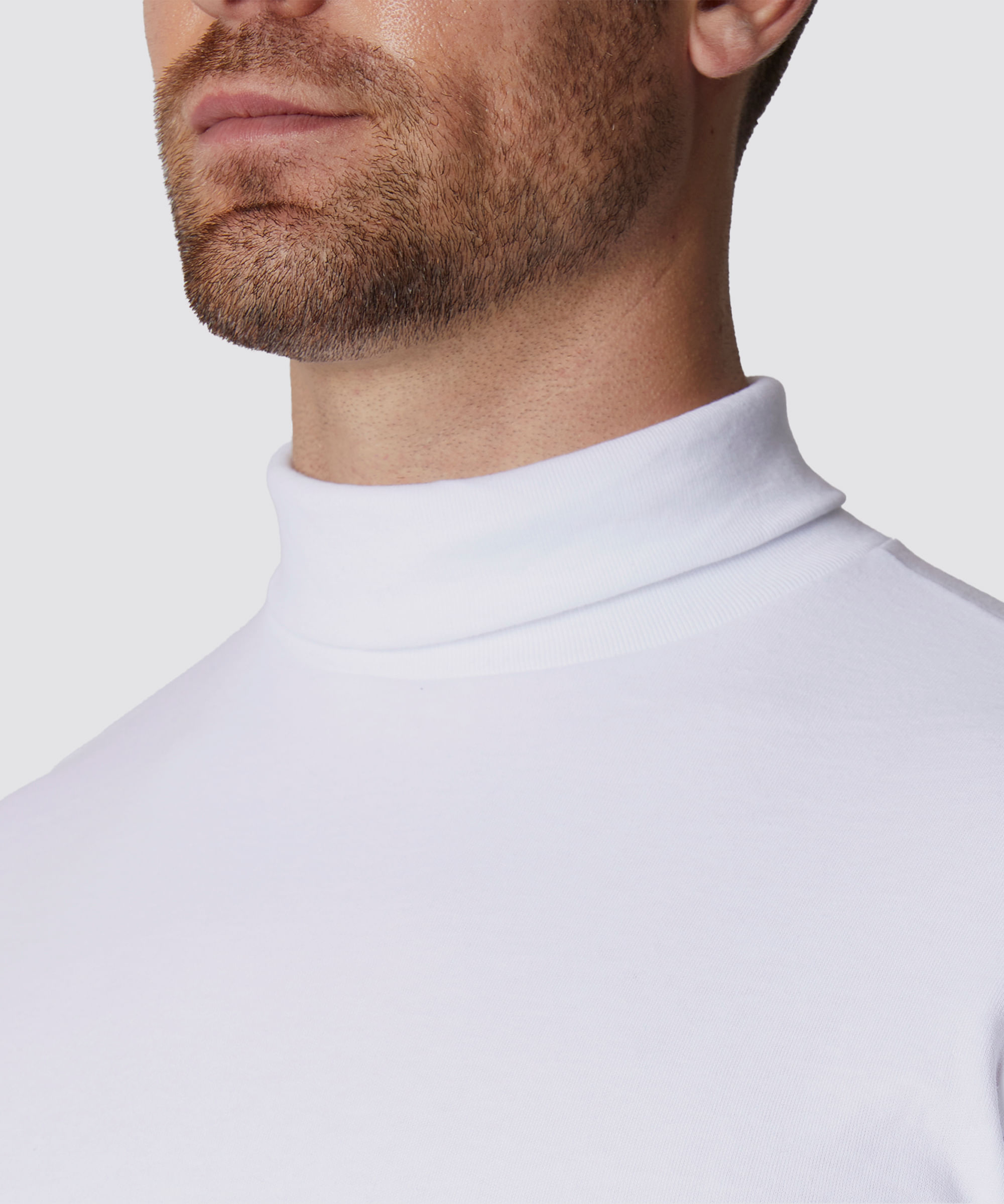 Playera Cuello de Tortuga de Caballero Optima