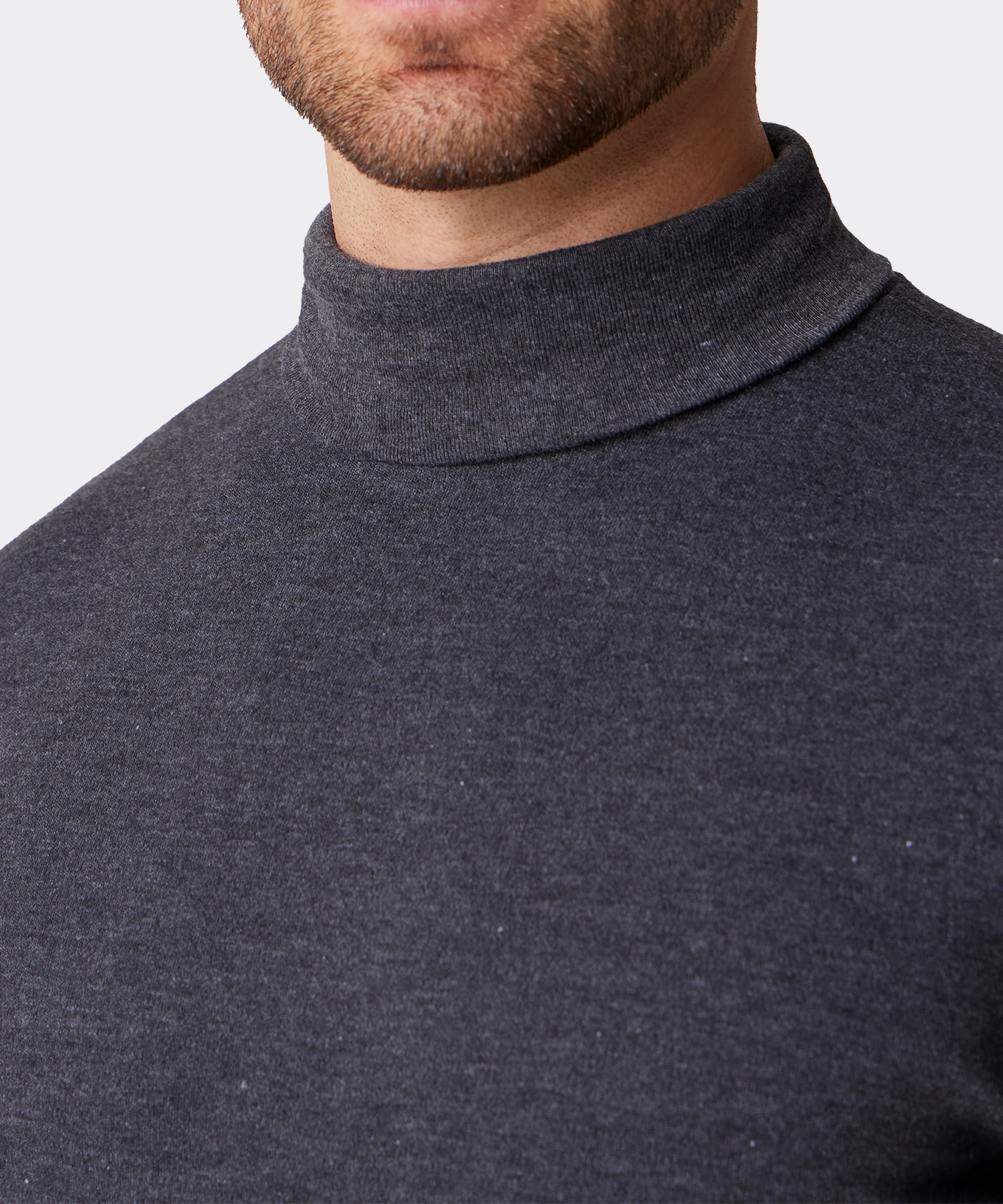 Playera Cuello de Tortuga de Caballero Optima