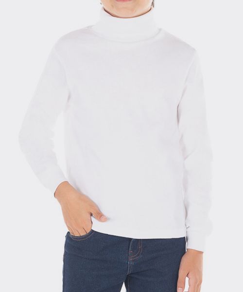 Playera Cuello de Tortuga  de  Niño Infantil
