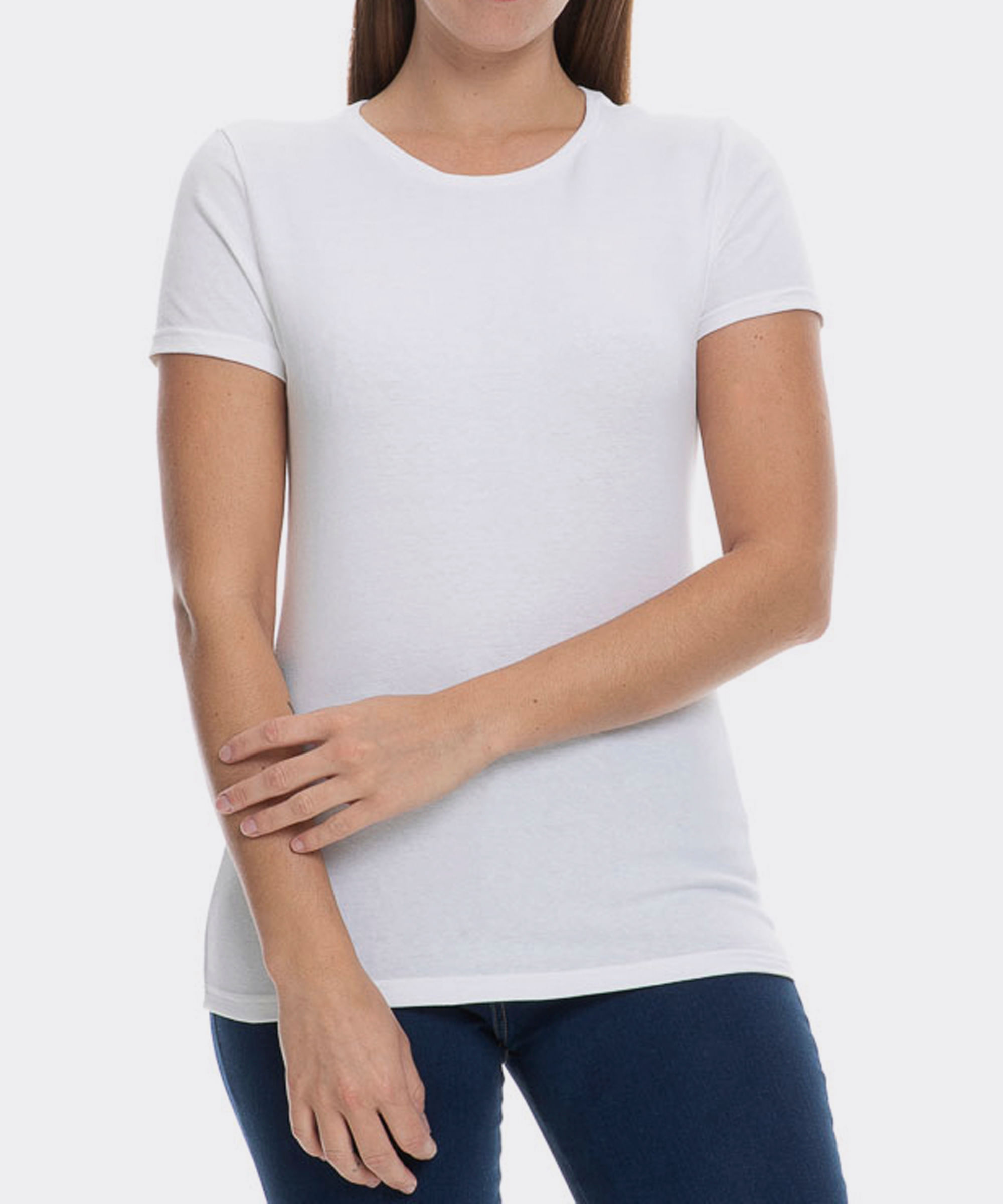 Playera Blanca Dama Yazbek Long Sleeve Playera Blanca Dama Yazbek - Main Image