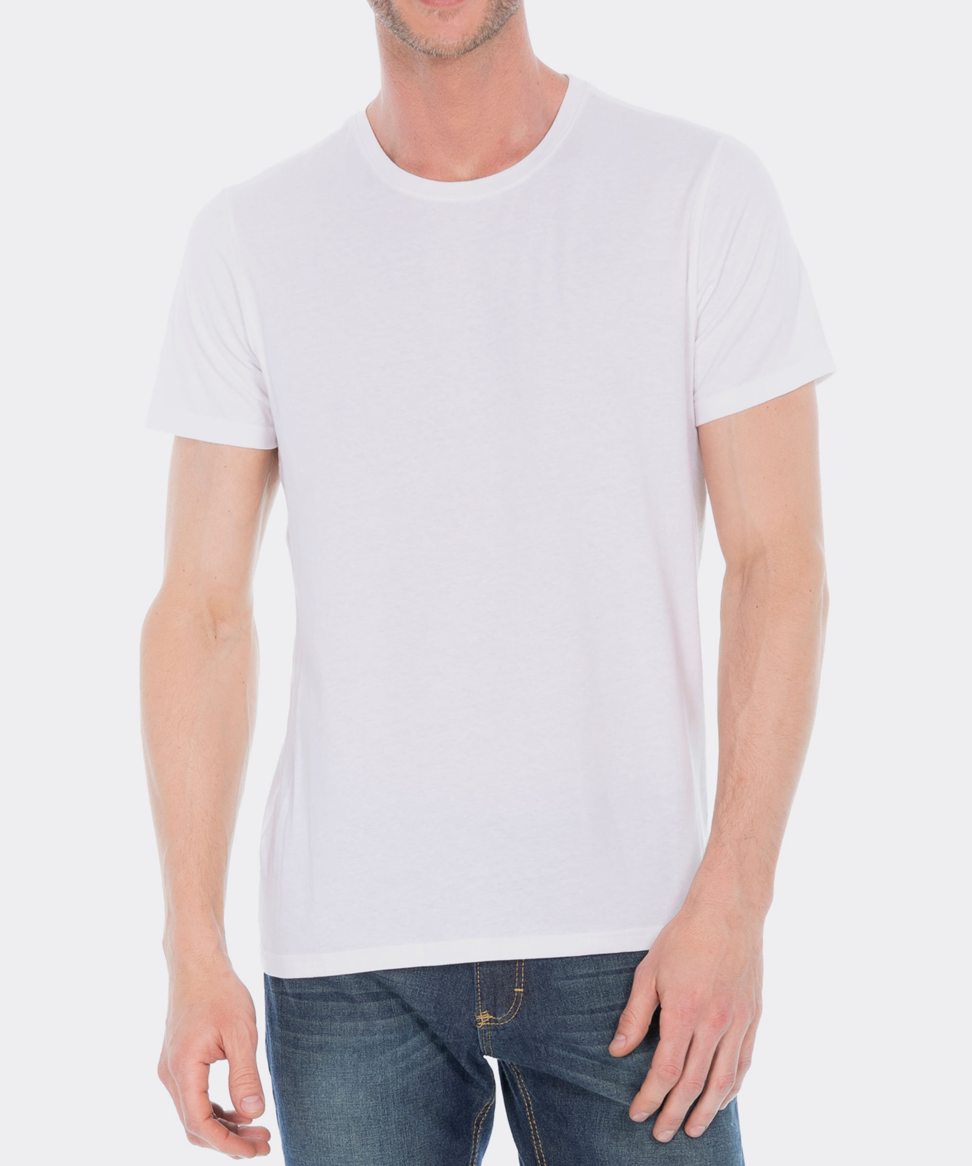 Playera Cuello Redondo Playeras Optima Poliester Playera Cuello