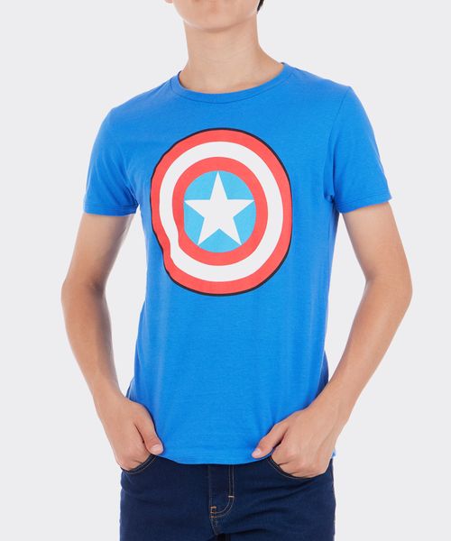 Playera de Licencia Avengers de  Niño Juvenil