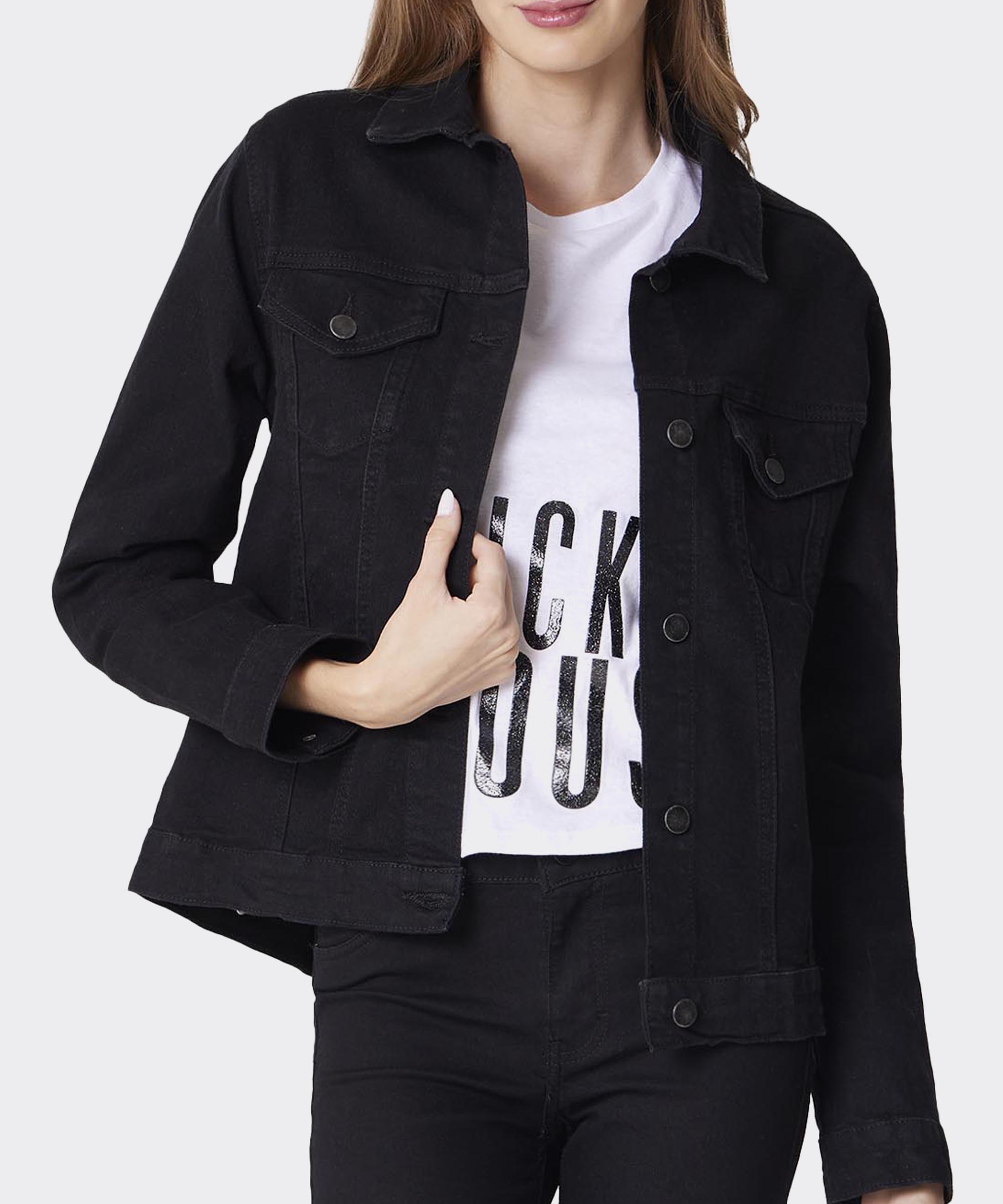 Chamarra de Mezclilla Dama Optima