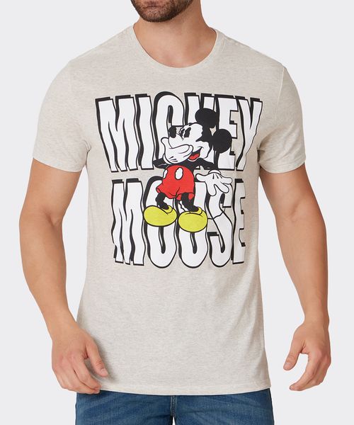 Playera de Licencia Mickey Mouse de  Caballero