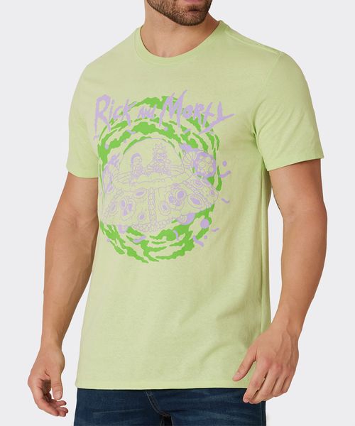 Playera de Licencia Rick and Morty de  Caballero