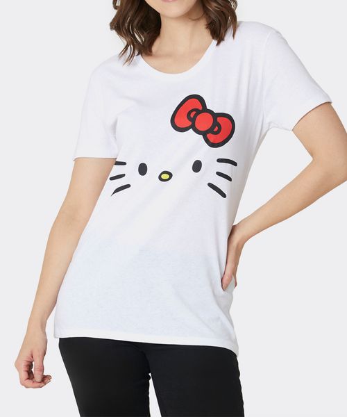 Playera de Licencia Hello Kitty de  Dama