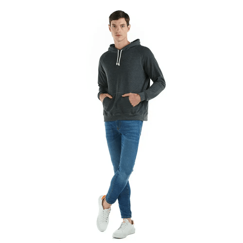 Sudadera Sudadera Capucha Cuello Redondo y Cangurera de  Caballero