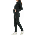 Sudadera Sudadera Capucha Cuello Redondo y Cangurera de  Dama