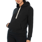 Sudadera Sudadera Capucha Cuello Redondo y Cangurera de  Dama