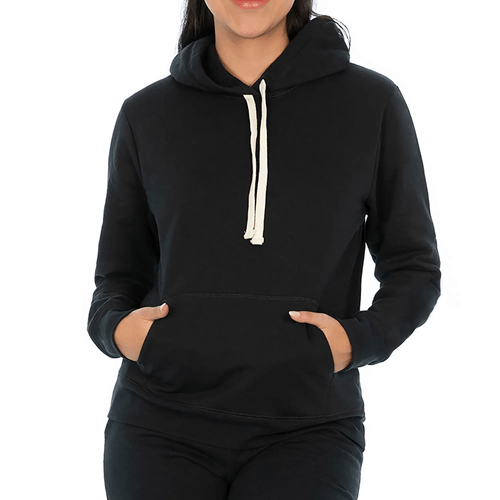 Sudadera Sudadera Capucha Cuello Redondo y Cangurera de  Dama