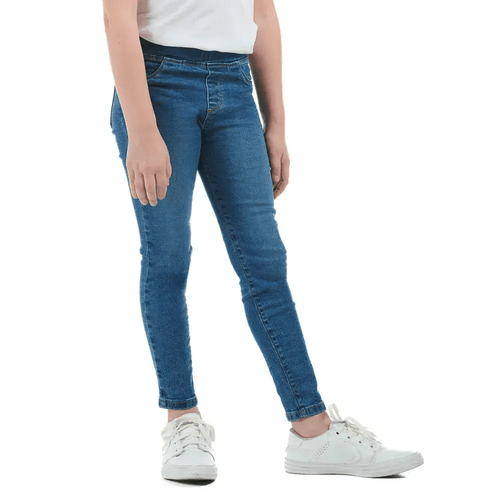 Jeggings Básicos de  Mezclilla Niña Infantil