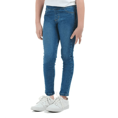 Jeggings Básicos de  Mezclilla Niña Infantil