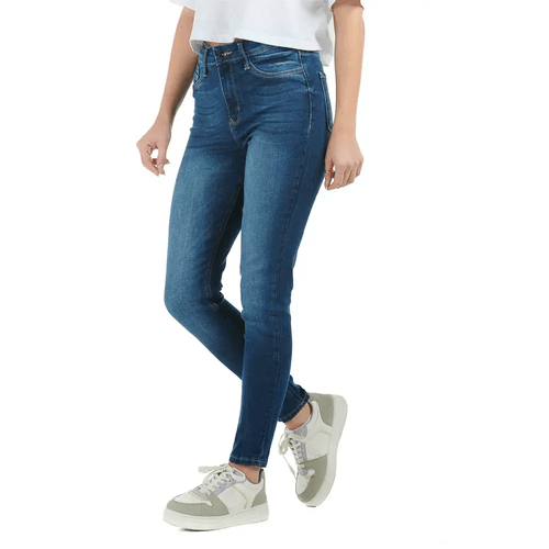 Jeans Básicos de  Mezclilla Dama