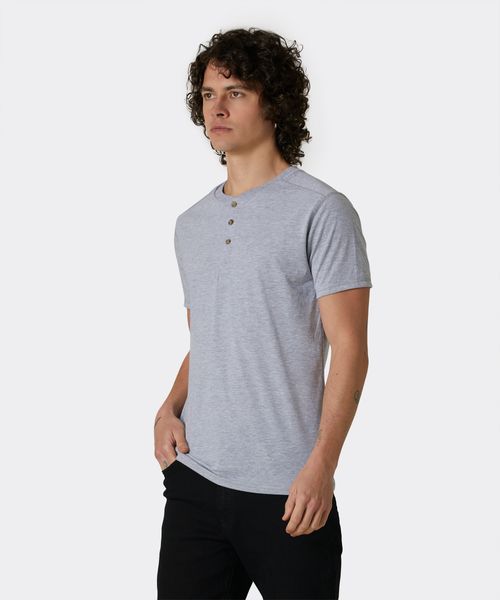 Playera Henley  de  Caballero