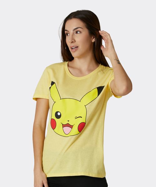 Playera de Licencia Pokemon de  Dama