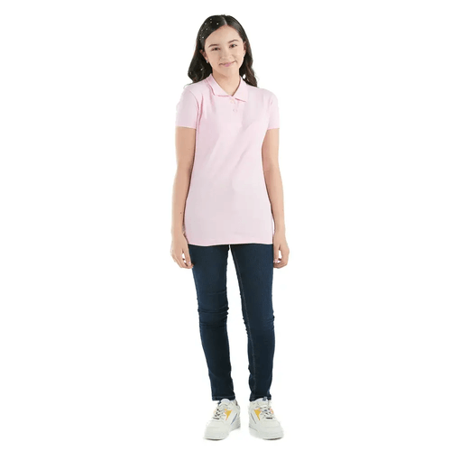 Playera Polo Manga Corta Pique de  Niña Juvenil