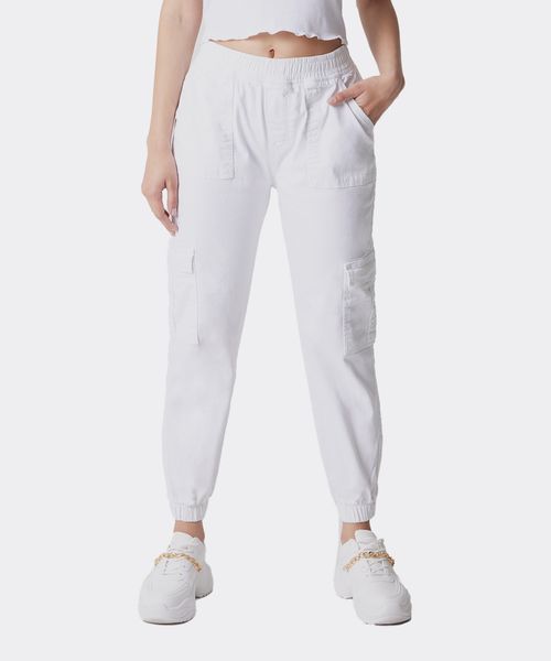 Jogger de Gabardina  de  Dama