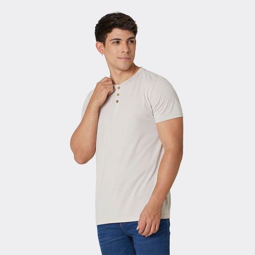 Playera Henley  de  Caballero