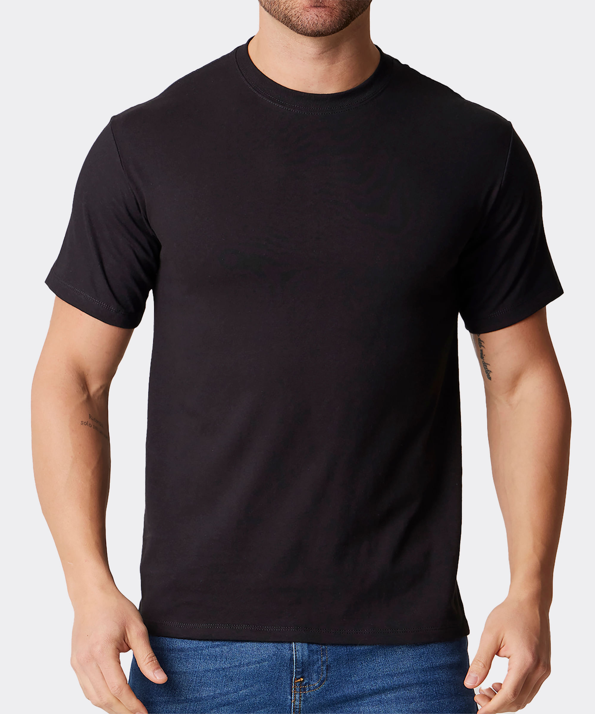 Sudadera Caballero Sudadera Negra Optima Playeras Basicas Catalogo