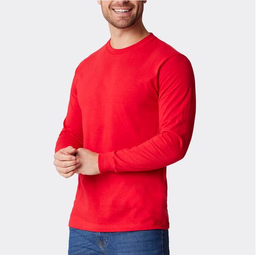 Playera Manga Larga Heavy de  Caballero