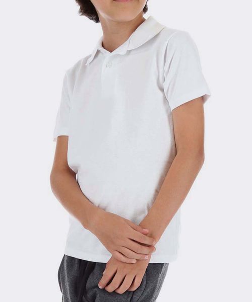 Playera Polo Manga Corta  de  Niño Infantil