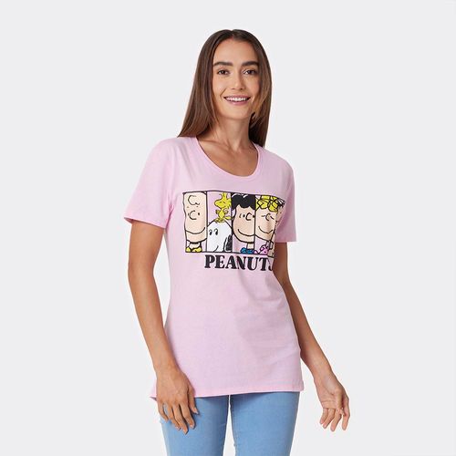 Playera de Licencia Snoopy de  Dama