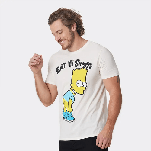 Playera de Licencia Simpsons de  Caballero