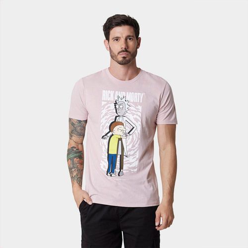 Playera de Licencia Rick and Morty de  Caballero