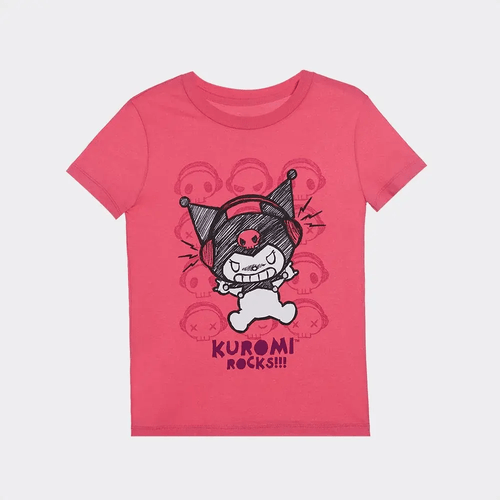 Playera de Licencia Kuromi de  Niña Infantil