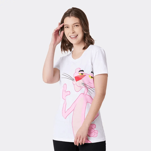 Playera de Licencia Pink Panter de  Dama