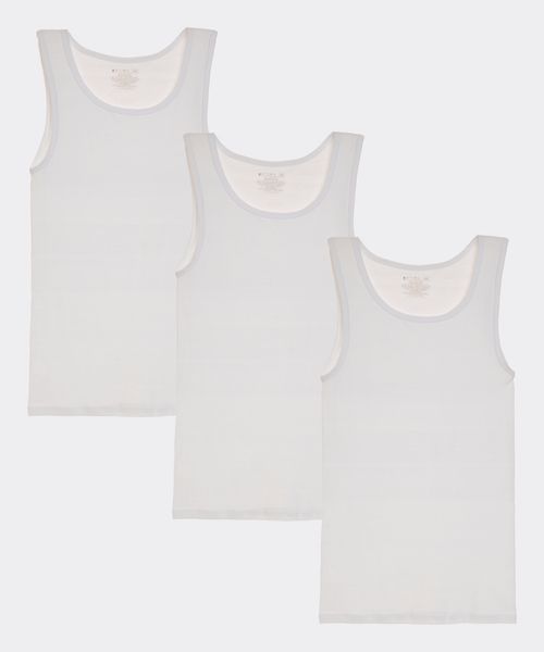 3 Pack Camiseta Tank Top  de  Caballero