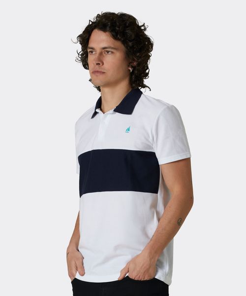 Playera Polo Manga Corta  de  Caballero